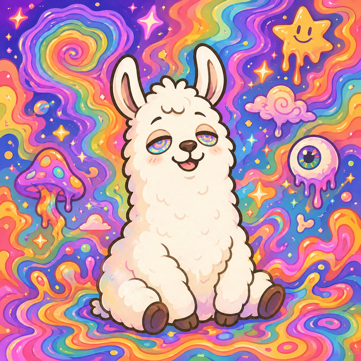 LSD llama thumbnail